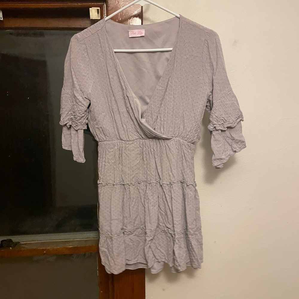 Light Blue/Gray Dress